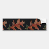 Amazing Black oak leaf Bumpersticker (Voorkant)