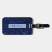 Amazing Blue Bagagelabel (Voorkant horizontaal)