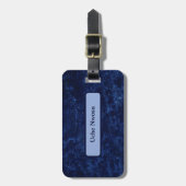 Amazing Blue Bagagelabel (Voorkant verticaal)