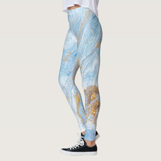 Amazing Blue Marble Leggings (Links)