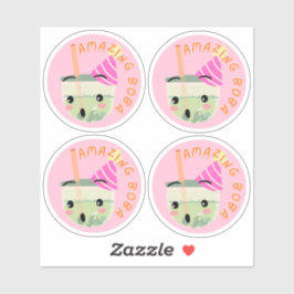 Amazing Boba - Pack van 4 Sticker