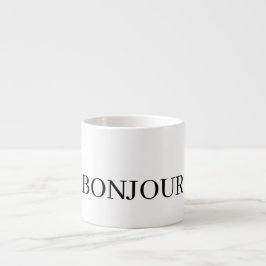 AMAZING BONJOUR Mug Espresso Kop