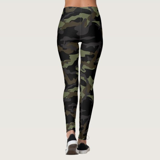 Amazing Camouflage bedrukte smoes Leggings (Achterkant)