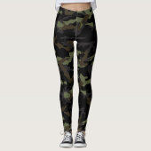 Amazing Camouflage bedrukte smoes Leggings (Voorkant)