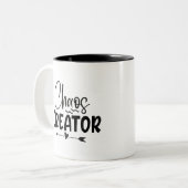 Amazing Chaos Creator Tweekleurige Koffiemok (Voorkant links)