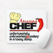Amazing Chef mousepad Muismat (Met muis)