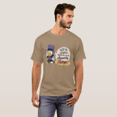 Amazing Coffee - Chimney Chickens Man T-shirt (Voorkant volledig)