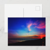 Amazing Colorful Sunset in Brighton, Verenigd Koni Briefkaart (Voorkant / Achterkant)