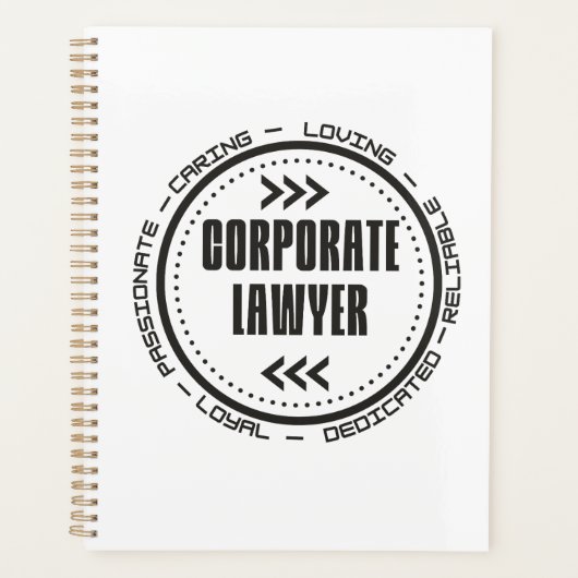 Amazing Corporate Lawyer Planner (Voorkant)