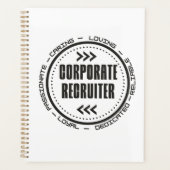 Amazing Corporate Recruiter Planner (Voorkant)