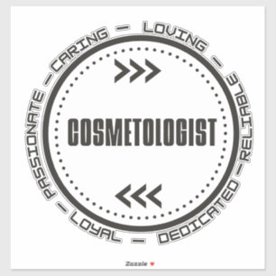 Amazing Cosmetoloog Sticker