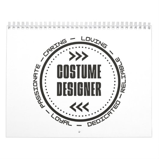 Amazing Costume Designer Kalender (Hoes)