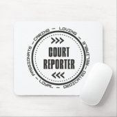 Amazing Court Reporter Muismat (Met muis)