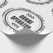 Amazing Crane Operator Cadeaupapier (Hoek)