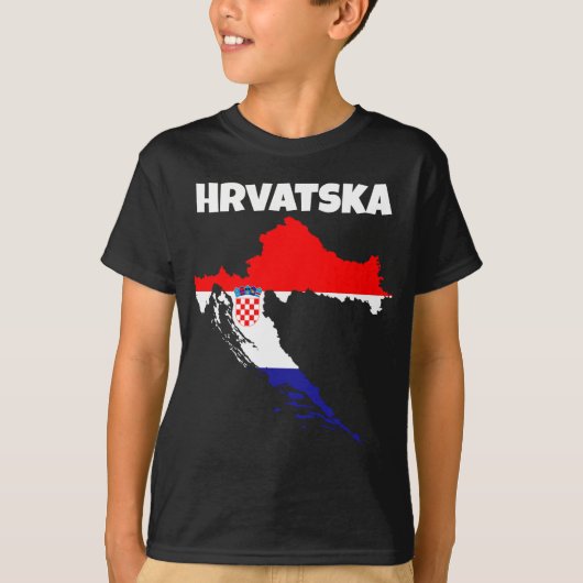 Amazing croatian Fan Design T-shirt (Voorkant)