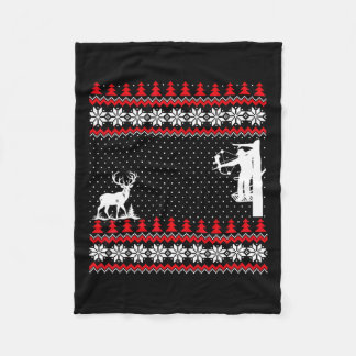 Amazing Cute Funny Duck Hunter Deer Hunter Hunting Fleece Deken