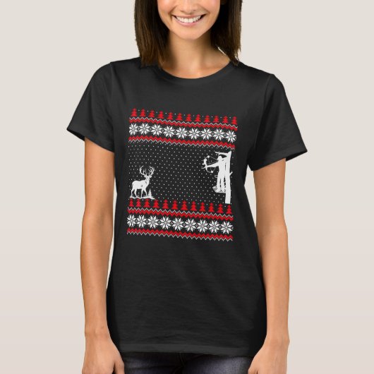 Amazing Cute Funny Duck Hunter Deer Hunter Hunting T-shirt (Voorkant)