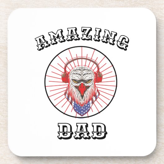 Amazing Dad Bier Onderzetter (Voorkant)