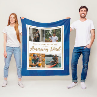 Amazing Dad Fleece Deken