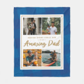 Amazing Dad Fleece Deken (Voorkant)