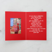 AMAZING DAUGHTER CHRISTMAS CARD BEDANKKAART (Binnen)