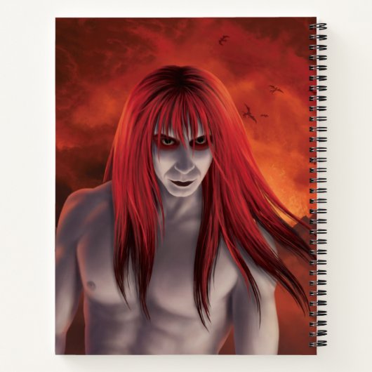 Amazing Demon Boy Dawn of the Demon Notitieboek (Achterkant)