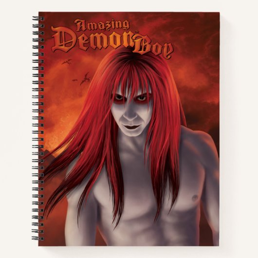 Amazing Demon Boy Dawn of the Demon Notitieboek (Voorkant)