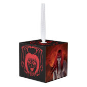 Amazing Demon Boy Demon Cube Decoratie (Achter hoekig)