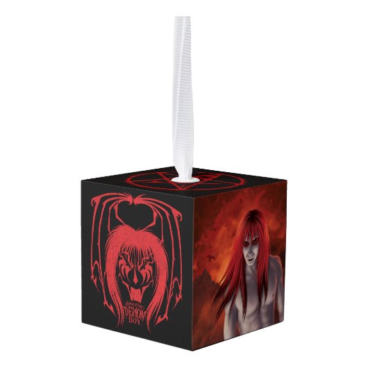 Amazing Demon Boy Demon Cube Decoratie (Achter hoekig)