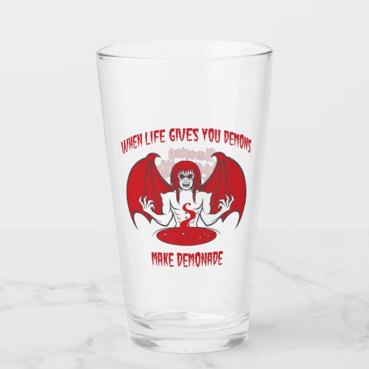 Amazing Demon Boy Demonade Glas (Voorkant)
