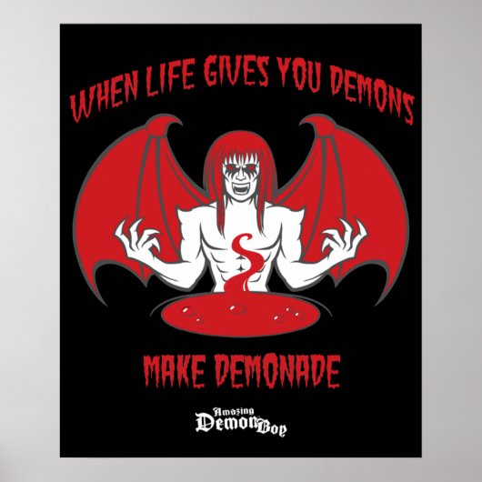 Amazing Demon Boy Demonade Poster (Voorkant)
