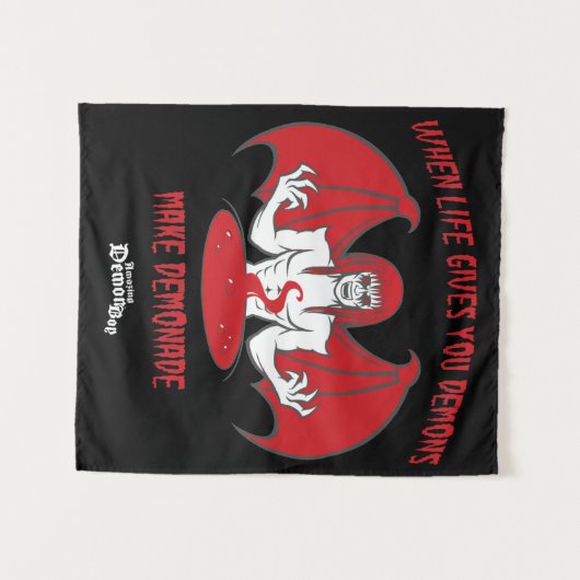 Amazing Demon Boy Demonade Wandkleed (Voorkant (horizontaal))