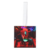 Amazing Demon Boy Foto Cube Ornament (Voorkant)