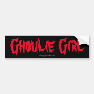 Amazing Demon Boy Ghoulie Girl Bumpersticker
