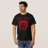 Amazing Demon Boy Halloween 2021 Red T-shirt (Voorkant volledig)