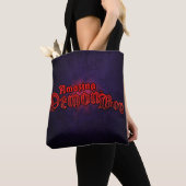 Amazing Demon Boy Logo Tote Bag (Dichtbij)