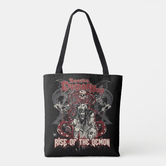 Amazing Demon Boy Rise Tote Bag (Achterkant)