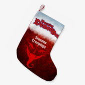 Amazing Demon Boy Seasons Creepings Kleine Kerstsok (Voorkant (Hangend))