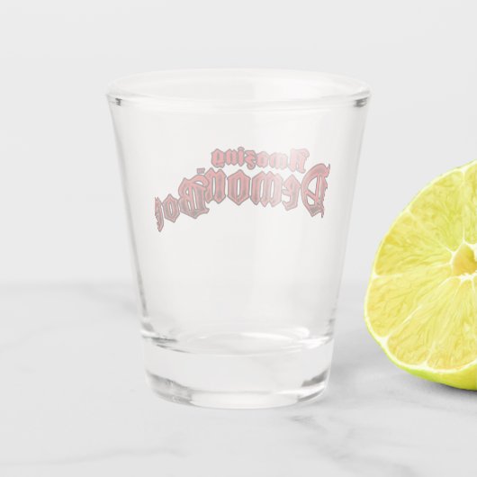 Amazing Demon Boy  Shot Glas (Achterkant)