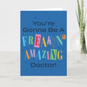 Amazing Doctor Afstuderen Card Kaart