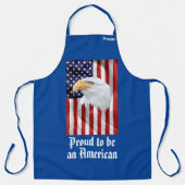 Amazing Eagle, de Amerikaanse vlag, patriottisch Schort (Voorkant)