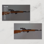 Amazing Eastern block rifle Visitekaartje (Voorkant / Achterkant)
