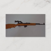 Amazing Eastern block rifle Visitekaartje (Achterkant)