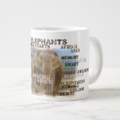 Amazing Elephants Jumbo Mok (Voorkant rechts)