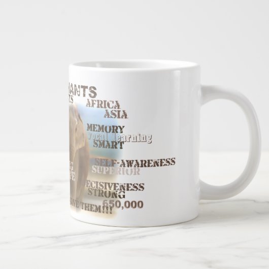 Amazing Elephants Jumbo Mok (Rechts)