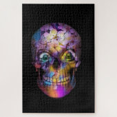 Amazing Floral Skull A Legpuzzel (Verticaal)