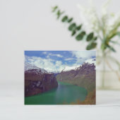 Amazing Geiranger Fjord Briefkaart (Staand voorkant)