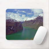 Amazing Geiranger Fjord Mousepad Muismat (Met muis)
