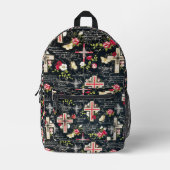 Amazing Grace Bijbels Christelijk Bedrukte Rugzak (Voorkant)