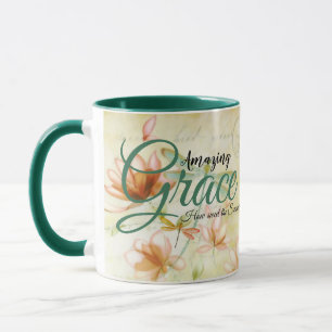 Amazing Grace Bloemen en libel Mok